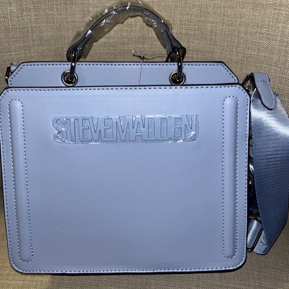 New Steve Madden Bevelyn blue gaze purse tik tok